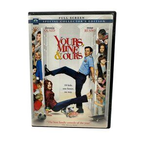 Yours Mine & Ours Full Screen Special Collectors Edition DVD 2005 Dennis Quaid